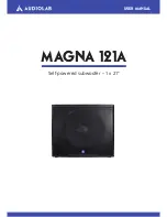 Audiolab MAGNA 121A User Manual предпросмотр