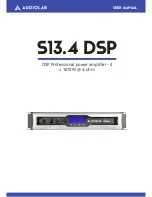 Audiolab STEEL S13.4 DSP User Manual предпросмотр