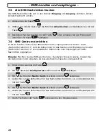 Предварительный просмотр 22 страницы AUDIOLINE 5600 SMS Operating Instructions Manual