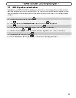 Предварительный просмотр 23 страницы AUDIOLINE 5600 SMS Operating Instructions Manual