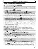 Предварительный просмотр 35 страницы AUDIOLINE 5600 SMS Operating Instructions Manual