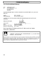 Предварительный просмотр 40 страницы AUDIOLINE 5600 SMS Operating Instructions Manual