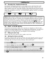 Предварительный просмотр 47 страницы AUDIOLINE 5600 SMS Operating Instructions Manual