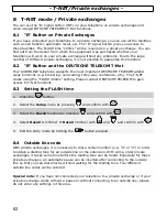 Предварительный просмотр 62 страницы AUDIOLINE 5600 SMS Operating Instructions Manual