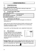 Предварительный просмотр 8 страницы AUDIOLINE 7501MICRO Operating Instructions Manual