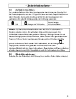 Предварительный просмотр 9 страницы AUDIOLINE 7501MICRO Operating Instructions Manual