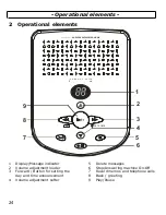 Предварительный просмотр 24 страницы AUDIOLINE AB868 Operating Instructions Manual