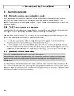 Preview for 42 page of AUDIOLINE AB878 Operating Instructions Manual