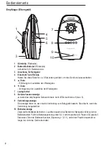 Preview for 4 page of AUDIOLINE Baby Care 16 Operating Instructions Manual