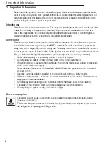 Preview for 8 page of AUDIOLINE Baby Care 16 Operating Instructions Manual