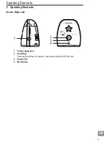 Preview for 9 page of AUDIOLINE Baby Care 16 Operating Instructions Manual