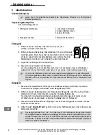 Preview for 6 page of AUDIOLINE Baby Care 4 Operating Instructions Manual