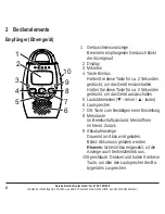 Preview for 4 page of AUDIOLINE Baby Care 7 Operating Instructions Manual