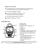 Preview for 18 page of AUDIOLINE Baby Care 7 Operating Instructions Manual