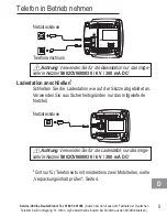 Предварительный просмотр 7 страницы AUDIOLINE BigTel 110 Operating Instructions Manual