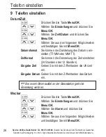 Предварительный просмотр 28 страницы AUDIOLINE BigTel 110 Operating Instructions Manual