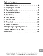 Preview for 51 page of AUDIOLINE BigTel 110 Operating Instructions Manual