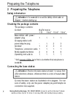 Preview for 54 page of AUDIOLINE BigTel 110 Operating Instructions Manual