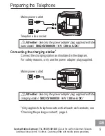 Preview for 55 page of AUDIOLINE BigTel 110 Operating Instructions Manual