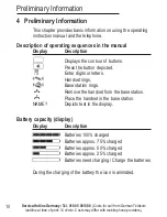 Preview for 60 page of AUDIOLINE BigTel 110 Operating Instructions Manual