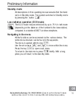 Preview for 61 page of AUDIOLINE BigTel 110 Operating Instructions Manual