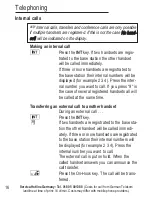 Preview for 66 page of AUDIOLINE BigTel 110 Operating Instructions Manual