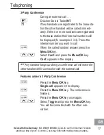 Preview for 67 page of AUDIOLINE BigTel 110 Operating Instructions Manual