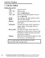 Preview for 70 page of AUDIOLINE BigTel 110 Operating Instructions Manual