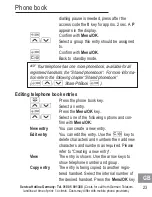 Preview for 73 page of AUDIOLINE BigTel 110 Operating Instructions Manual