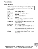 Preview for 75 page of AUDIOLINE BigTel 110 Operating Instructions Manual