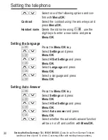 Preview for 80 page of AUDIOLINE BigTel 110 Operating Instructions Manual