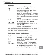 Preview for 19 page of AUDIOLINE BigTel 118 Operating Instructions Manual