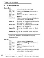 Preview for 28 page of AUDIOLINE BigTel 118 Operating Instructions Manual