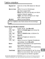 Preview for 29 page of AUDIOLINE BigTel 118 Operating Instructions Manual