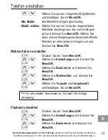 Preview for 35 page of AUDIOLINE BigTel 118 Operating Instructions Manual