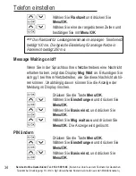 Preview for 36 page of AUDIOLINE BigTel 118 Operating Instructions Manual