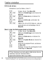 Preview for 38 page of AUDIOLINE BigTel 118 Operating Instructions Manual