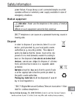 Preview for 63 page of AUDIOLINE BigTel 118 Operating Instructions Manual