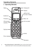 Предварительный просмотр 68 страницы AUDIOLINE BigTel 118 Operating Instructions Manual