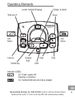 Предварительный просмотр 69 страницы AUDIOLINE BigTel 118 Operating Instructions Manual