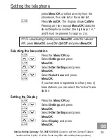 Preview for 89 page of AUDIOLINE BigTel 118 Operating Instructions Manual