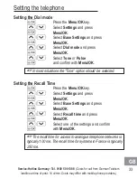 Preview for 93 page of AUDIOLINE BigTel 118 Operating Instructions Manual