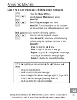 Preview for 101 page of AUDIOLINE BigTel 118 Operating Instructions Manual