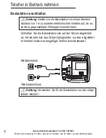 Preview for 8 page of AUDIOLINE BIGTEL 120 Operating Instructions Manual