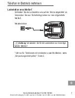 Preview for 9 page of AUDIOLINE BIGTEL 120 Operating Instructions Manual