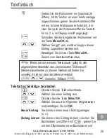 Preview for 27 page of AUDIOLINE BIGTEL 120 Operating Instructions Manual