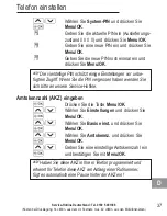 Preview for 39 page of AUDIOLINE BIGTEL 120 Operating Instructions Manual