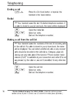 Preview for 68 page of AUDIOLINE BIGTEL 120 Operating Instructions Manual