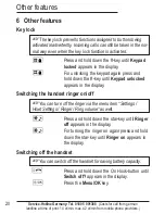 Preview for 72 page of AUDIOLINE BIGTEL 120 Operating Instructions Manual