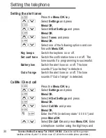 Preview for 82 page of AUDIOLINE BIGTEL 120 Operating Instructions Manual